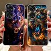 For Huawei Nova 11 SE BON-AL00 Case For Huawei Nova 12 SE Cover BNE-LX1 Luxury Butterfly Love Fashion Flowers Cool Lion Painted