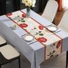 National Color And Natural Fragrance Tablecloth Waterproof And Oil-Proof Leave-In Chinese Classical Pvc Tablecloth Dining Table Mat