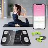 Smart Scale for Body Weight Digital Bathroom Scale Bluetooth Body Fat Scale Body Analyzer with Smart APP Sync Weigh Height Fat