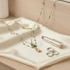 Statement Big Oval  Long Pendant Necklace For Women Creative  Green Champagne Color Sweater Chain