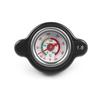 1.8 Bar High Pressure Radiator Cap 25.6psi with Temperature Gauge for Honda Ranger Husqvarna Motorcycle Dirt Bike ATV Models