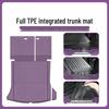 Xiaomi SU7 Trunk Mat: TPE Waterproof, Wear-Resistant, Full Coverage Tail Box Mat with Raised Edges.