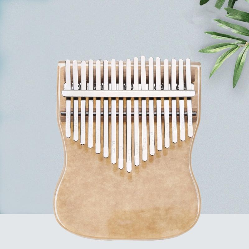 17 Keys Thumb Piano with Tuning Mallet, Mini Kalimba Musical Instruments, Finger Piano Gifts for Kids Adult and Beginner