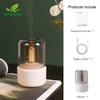 Diffusore di aromi portatile Mini USB Umidificatore d'aria Olio essenziale Luce notturna Nebbia fredda Spray per regalo per la casa