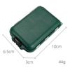 7 Day 10 Grids Medicine Box Multifunctional Storage Medicine Small Items Storage Multi Color Luya Fish Bait Container Dispenser