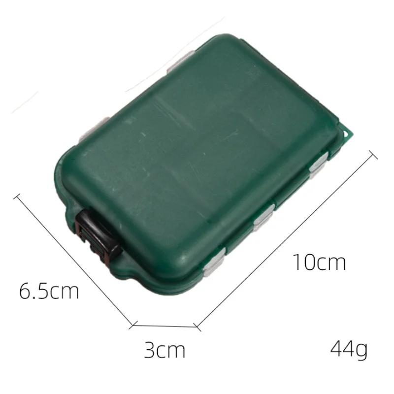 7 Day 10 Grids Medicine Box Multifunctional Storage Medicine Small Items Storage Multi Color Luya Fish Bait Container Dispenser