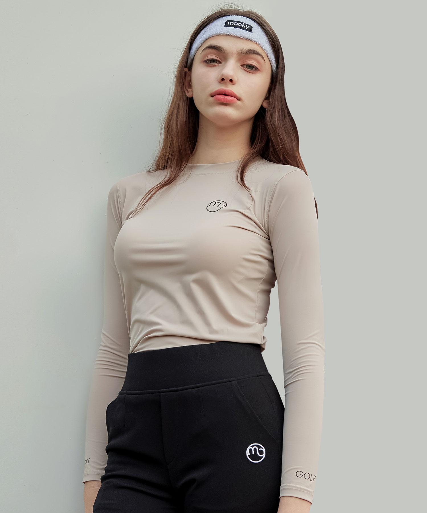Mackie Cool Tech Inner T-Shirt Beige 1 Size