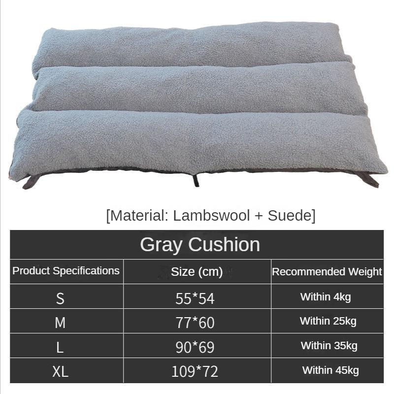 Buy Pet Bed Dog Steel Frame Bed Off The Ground Summer Removable and Washable Nest Four Seasons