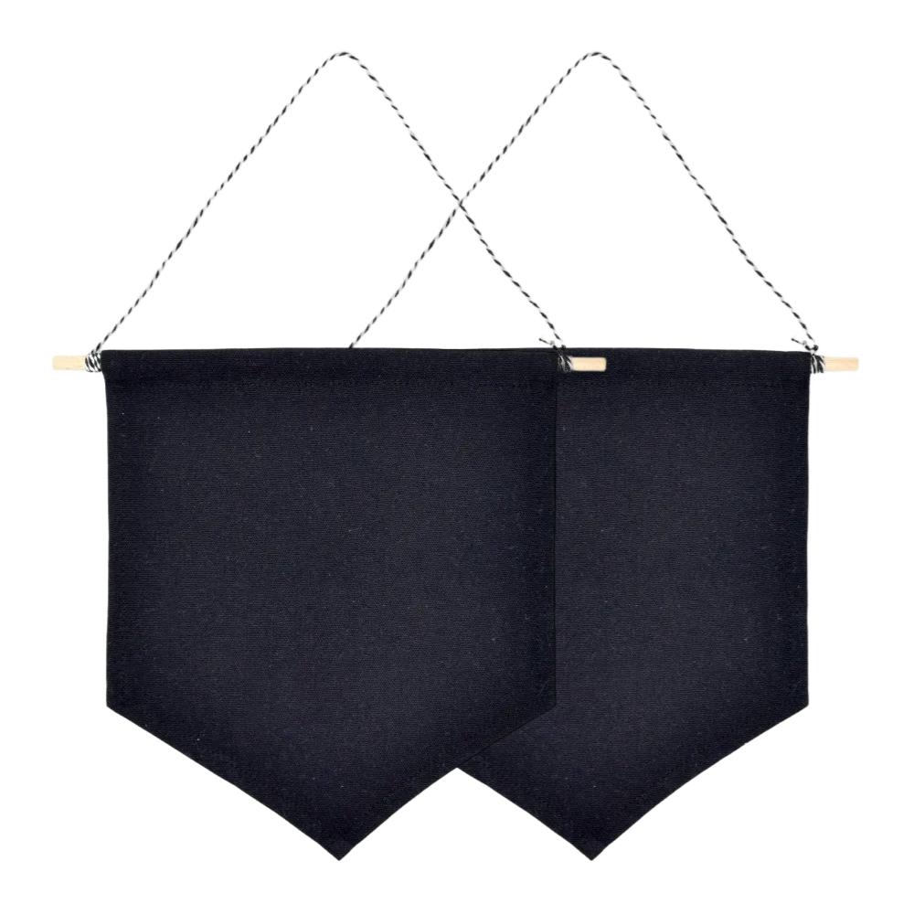 1pc Blank Canvas Display Banner Set, Hanging Pennant for Brooch & Pin Collection, Minimalist Wall Art for Collector