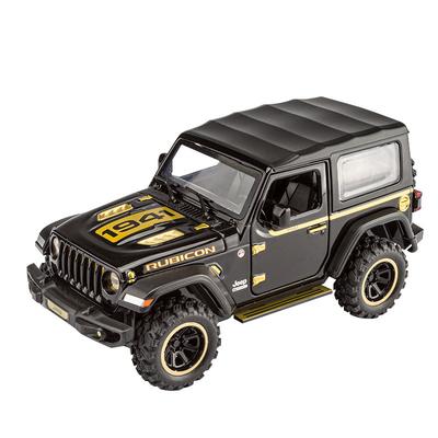 Wrangler Rubicon Modellauto im Maßstab 1:32 aus Metallguss, Spielzeug, 1941 Rubicon Geländewagen aus Metall mit Sound und Licht, Spielzeugauto für Kinder und Jungen, 111