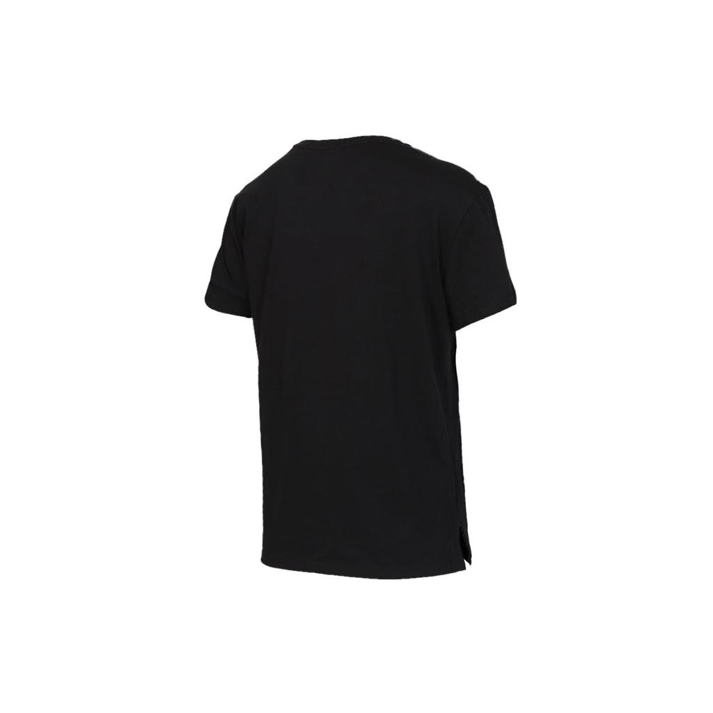 PUMA CLASSICS T Shirts Women's Black Crew Neck Moderate Straight Fit 596512-01