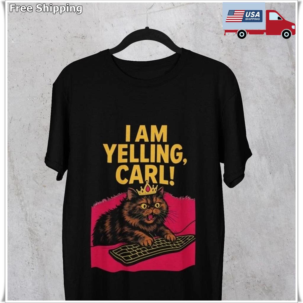 I Am Yelling, Carl! T-shirt, Princess Donut & Dungeon Crawler Carl S-5XL Q4411