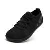 Wide Toe Barefoot Shoes for Women Unisex Minimalist Artificial Casual Sneakers Lightweight Adjustable Slip On Walking Shoe