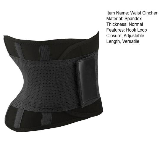 Taillenmieder mit verstellbarem Haken- und Schlaufenverschluss, Bauchkontrolle, Sanduhr-Kurven, Taillenbund, Bauchfettverbrennung, Taillenmieder