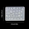 3D Silicone Nail Art Mold Heart Star Geometric Nail Art DIY Transparent Manicure Template For UV Gel Polish Decoration Tools