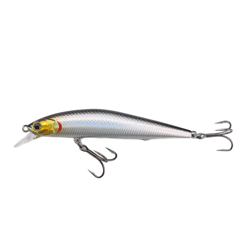 Suspending Minnow Fishing Lure 7/10/12G Long Cast Twitching Bait for Pike Perch Zander ASP Hard Plastic Artificial Bait Freshwater 7g