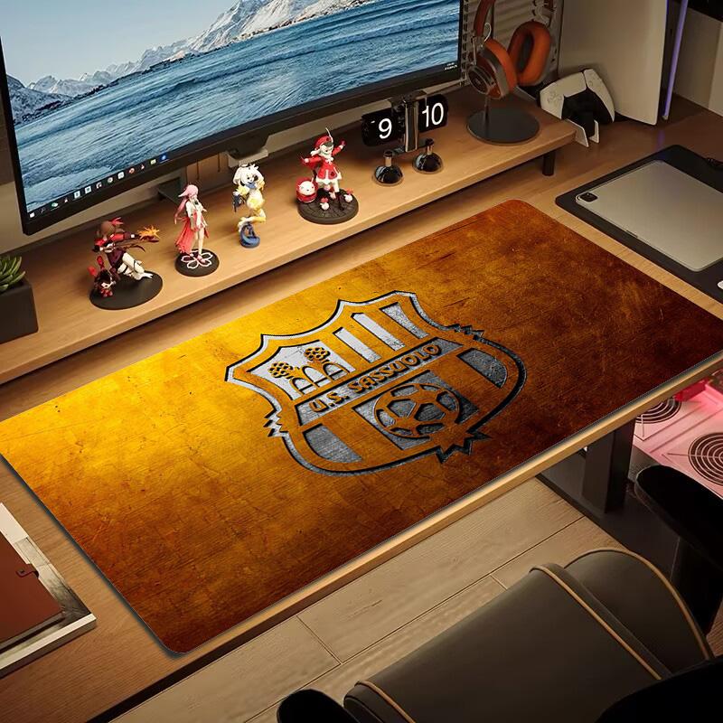 US Sassuolo Color Mouse Pad Large Gaming Table Cushion Non-slip Laptop Tablet Big Mousepad XXL Mat Mini PC Playmat With Lock edge