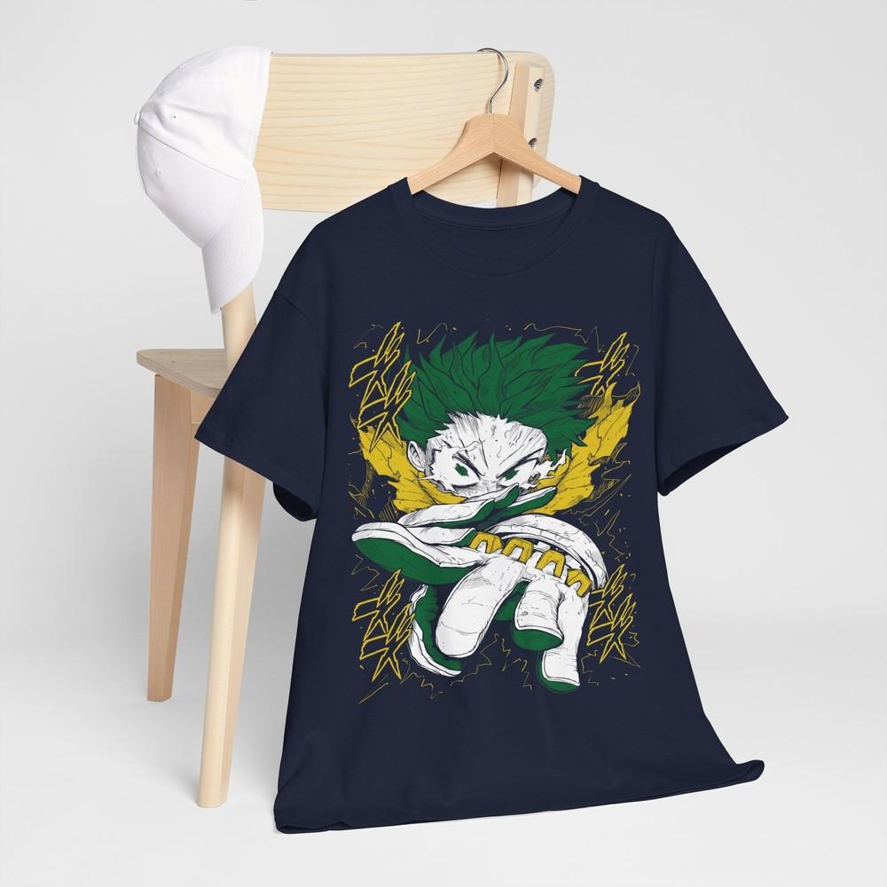 Izuku Midoriya Deku Tshirt My Hero Academia Bakugou Anime Tshirt Gift M