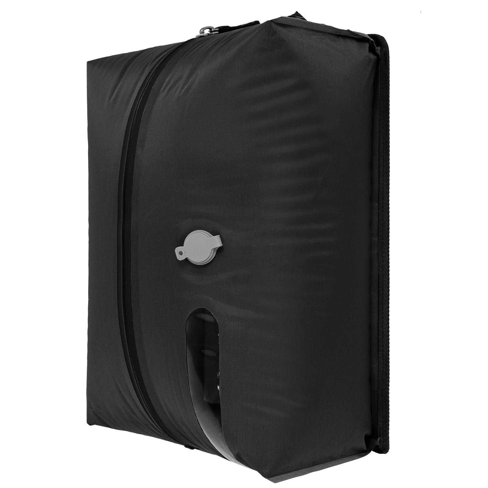 16L One Way Valve Vacuum Compression Bag Waterproof Airtight Zipper Closure Travel Vacuum Bag With Visible Window for Frequent