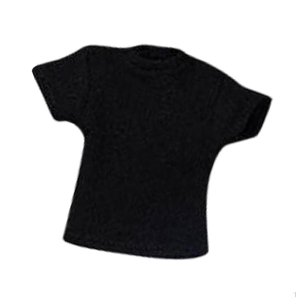 1/12 Hip Hop Loose T Shirt Troopers Fittings DIY Accessory Male Figure Short Sleeves Doll