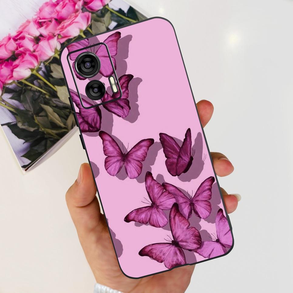 Per Motorola Edge 30 Neo / 30Lite / 30Pro 5G 4G Cover Posteriore Cartone Animato Stile Cool Animali Ragazza Morbido TPU Silicone Custodia per Telefono Paraurti