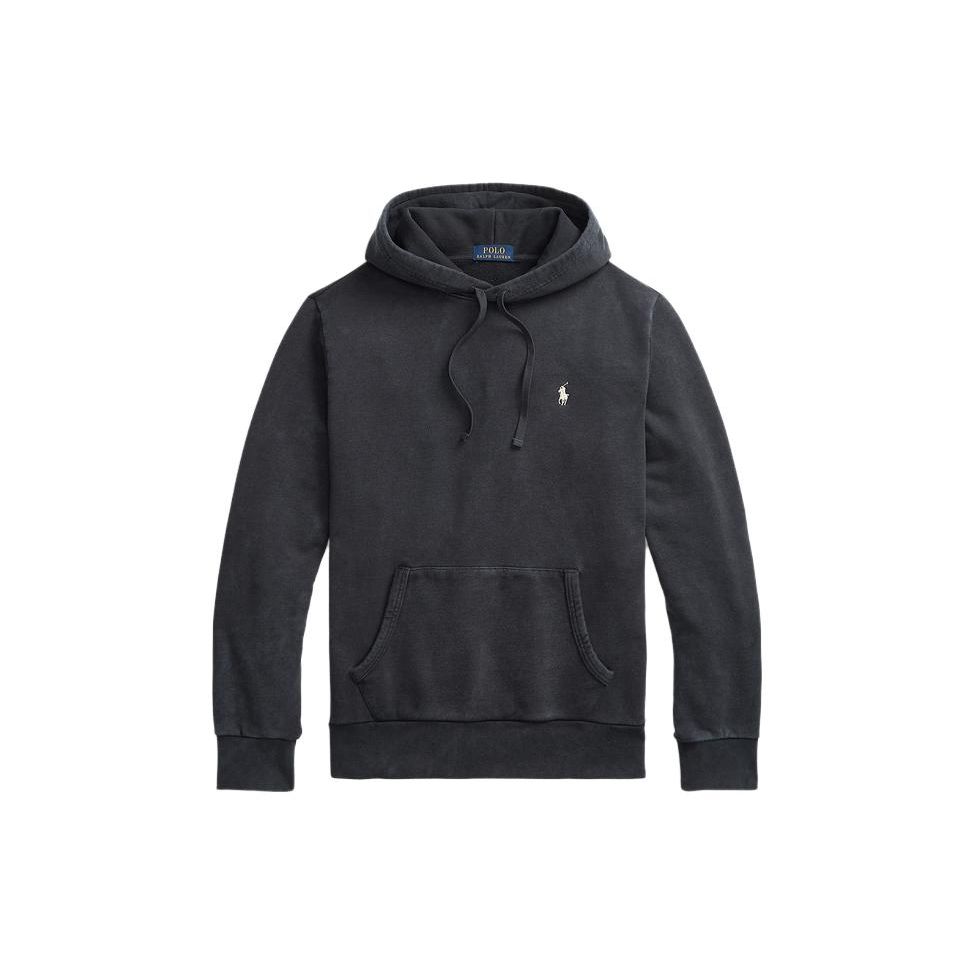 

Polo Ralph Lauren FW23 Однотонная толстовка с капюшоном и длинными рукавами для мужчин, черная, MNPOKNI16823135-001 XS