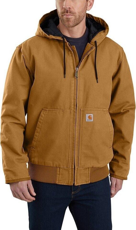 Carhartt Duck Quilt-Lined Active Jacket коричневый