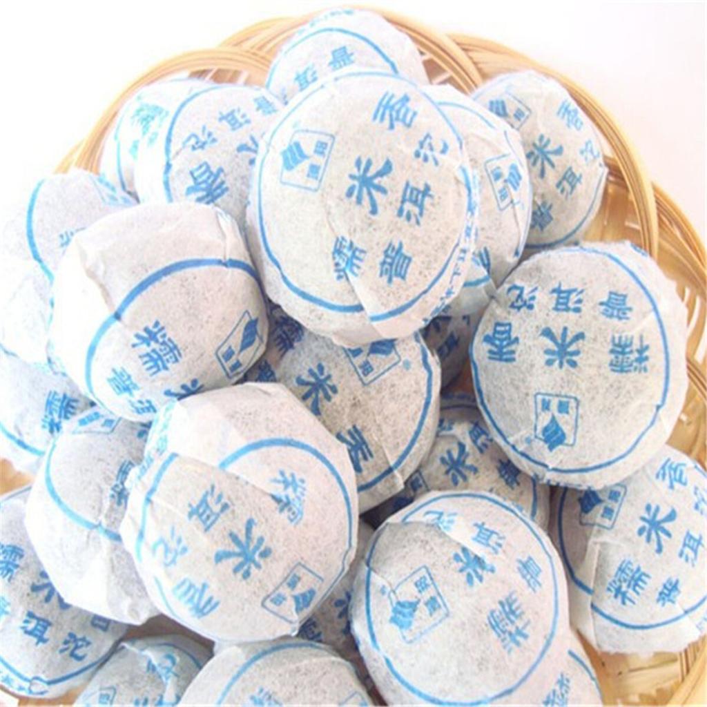 Pu-erh Tea Organic Ripe Mini Cake Natural Black Tea 100g Premium