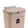 Household Home Trash Can for Kitchen Cabinet Door Wall Mount Waste Rubbish Bin 2.4 Gallon/9L