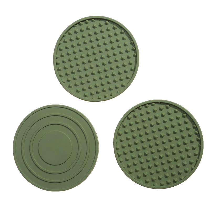 Round Coaster Cup Coffee Drinks Silicone Tea Cup Holder Thickened Anti Slip Heat Pads Kitchen Table podkładka pod kubek