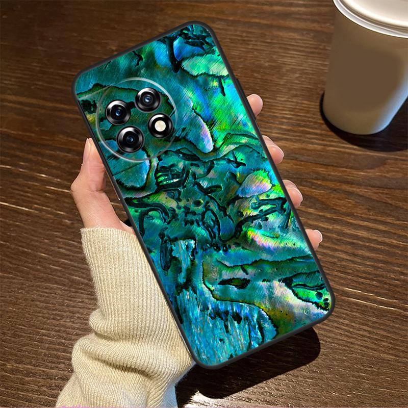 Abalone Shell For OnePlus Nord CE 5 2 3 4 Lite N20 N30 Case For OnePlus 15 R 13 12 11 8T 10T 13T 12R 13R