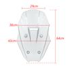For Zontes 368G 368 G 2024 2025 2026 Motorcycle Windshield Windproof Deflector Windscreen Wind Air Panel Aerodynamic Accessories