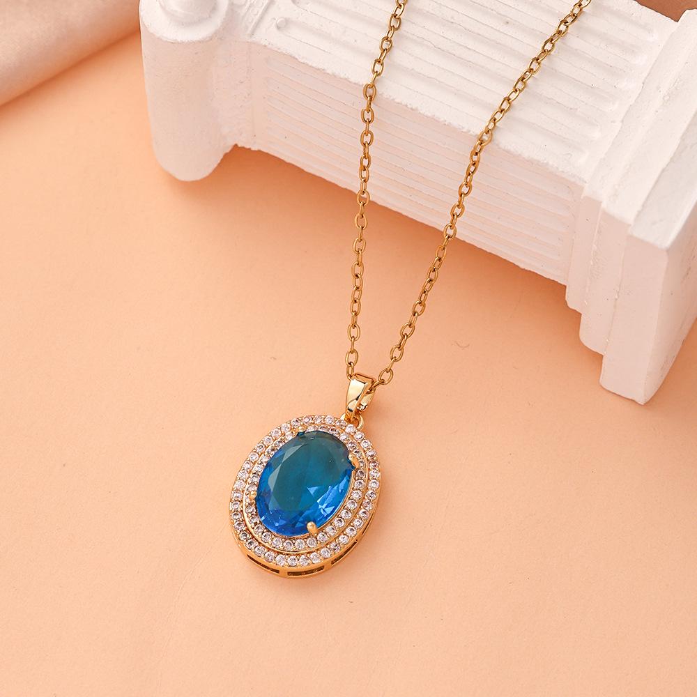 Women's Luxury Titanium Steel Pendant Clavicle & Long Sweater Necklace - Niche Design