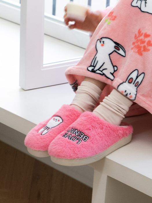 Женские тапочки из микрофибры с мехом Lucalab Benny F