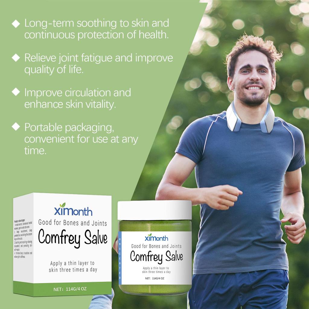 Ximonth Herbal Care Balm 114g Plant Extracts Relieves Discomfort in Knees, Wrists, Waist, and Shoulders