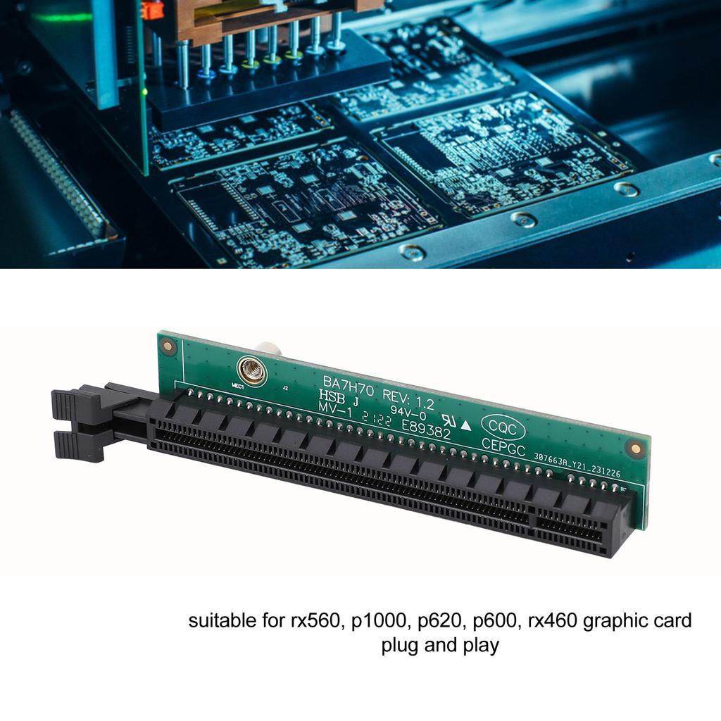 Graphic Card Adapter Board 01AJ940 MPN Network Card Adapter Plate Accurate Size Plug And Play Safe For Motherboard