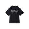 Jordan Embroidered Casual Short Sleeve Shirt Men Tops Black DM1417-010