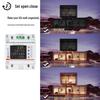 Single-Phase 4P Color Screen WiFi Smart Circuit Breaker with Bidirectional Metering & Overcurrent Leakage Protection