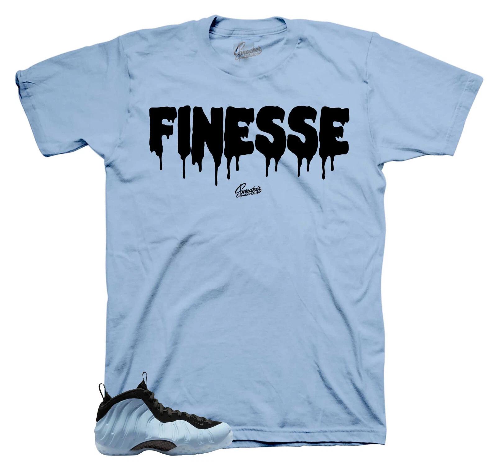 Рубашка к кроссовкам Foamposite Psychic Blue - Finesse Tee 2XL
