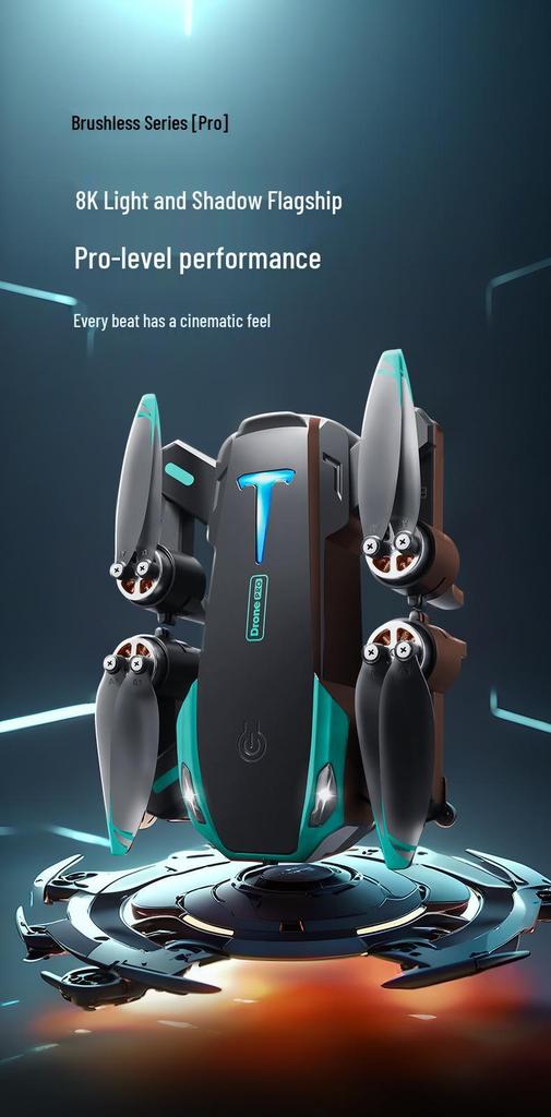 S25 Brushless Motor Drone: HD Aerial Photography, Smart Obstacle Avoidance, Portable Foldable Quadcopter with Long Battery Life