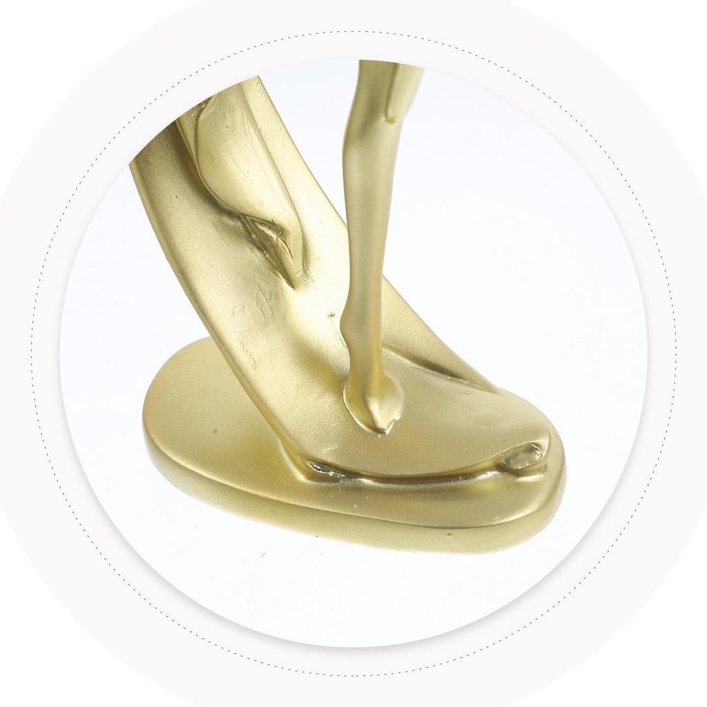 Dancing Girl Table Decoration The Office Ballet Dancer Sculpture Resin Lady Figurine Craft Crafts Figurines Ornaments Woman