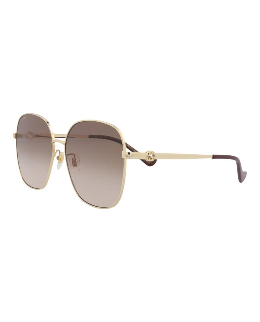 Sunglasses for Women GG1089SA 002 Gold Brown Gradient [Gucci]