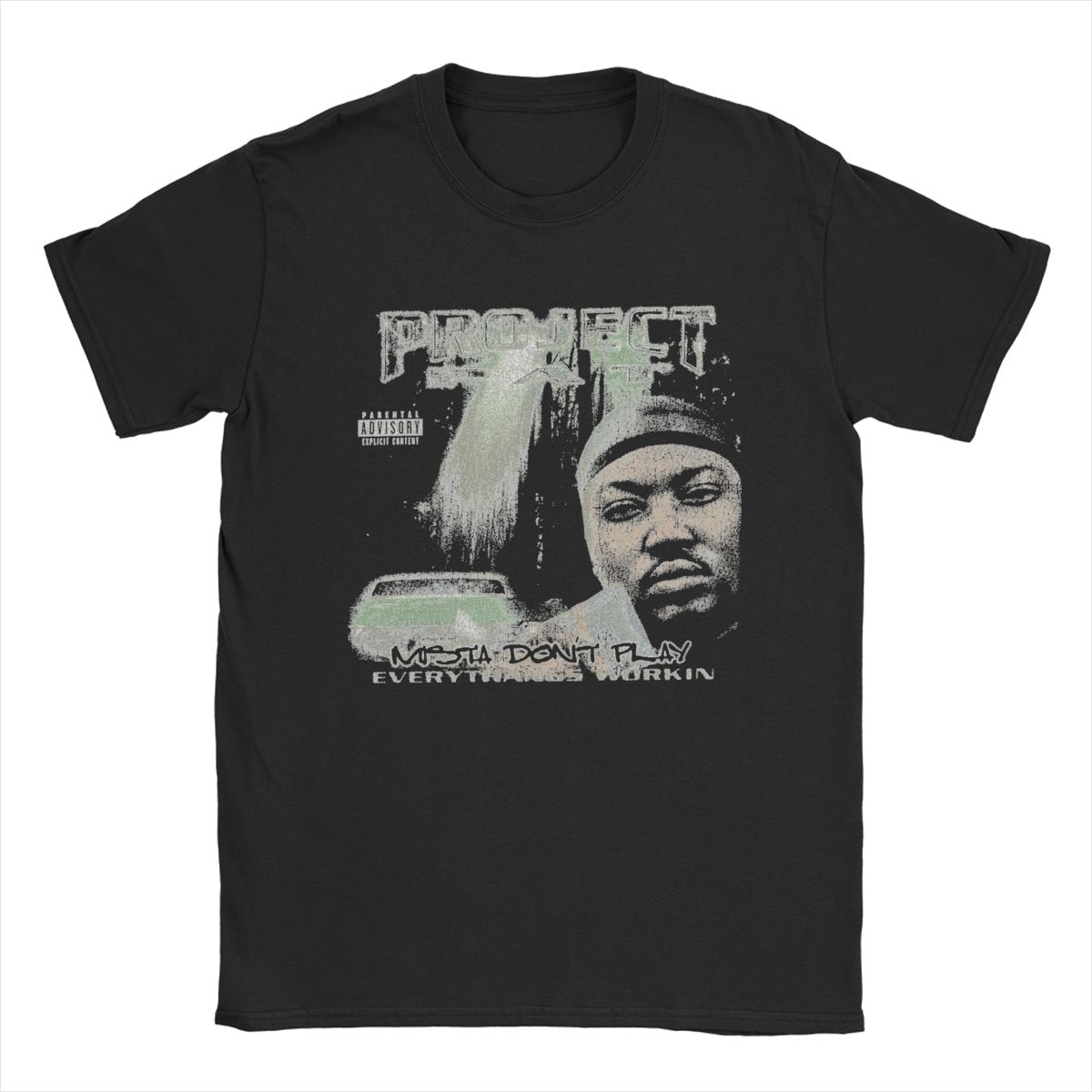 

Project Pat Mista Don t Play Everythangs Workin Men s T Shirt Vintage Tees Short Sleeve T-Shirt 100% Cotton New Arrival Tops 5XL різнокольоровий