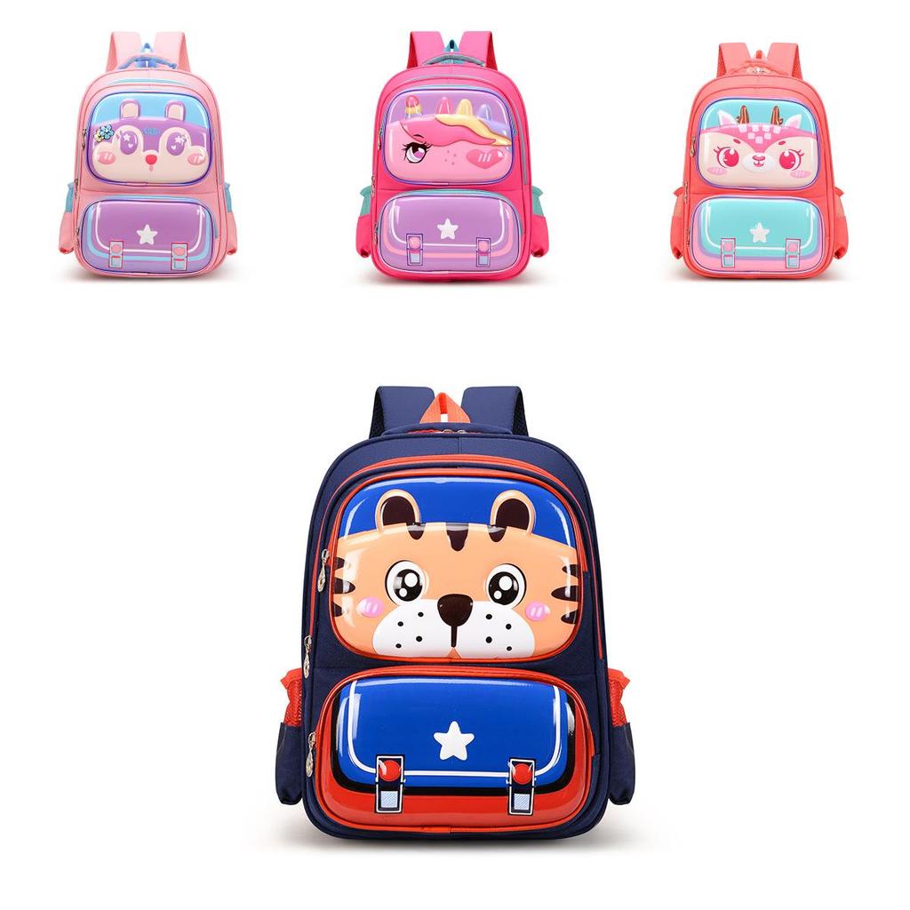 Stylish Hard-shell Backpack For Boys And Girls With Fun Designs For School