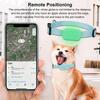 Haustier Bluetooth GPS Tracker Verstellbares Halsband Hunde Katzen Ortungsgerät Wasserdicht Anti-Verlust Hunde Echtzeit-Tracking-Gerät für iOS/Android