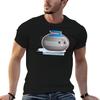 Cute Curling Stone Tshirt Casual Everyday Short Sleeve Tshirt