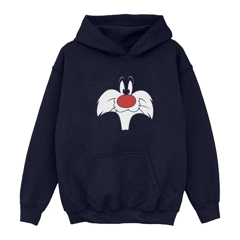 Looney Tunes Sylvester Big Face Hoodie für Damen