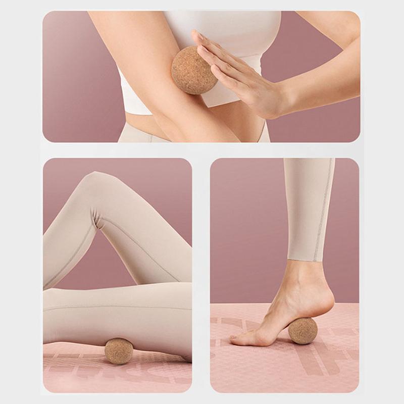 Kurkmassagebal Rugmassage Voetmassageapparaat Yogabal Spanningsverminderende therapie Myofasciale bal Ontspan spieren Triggerpoint
