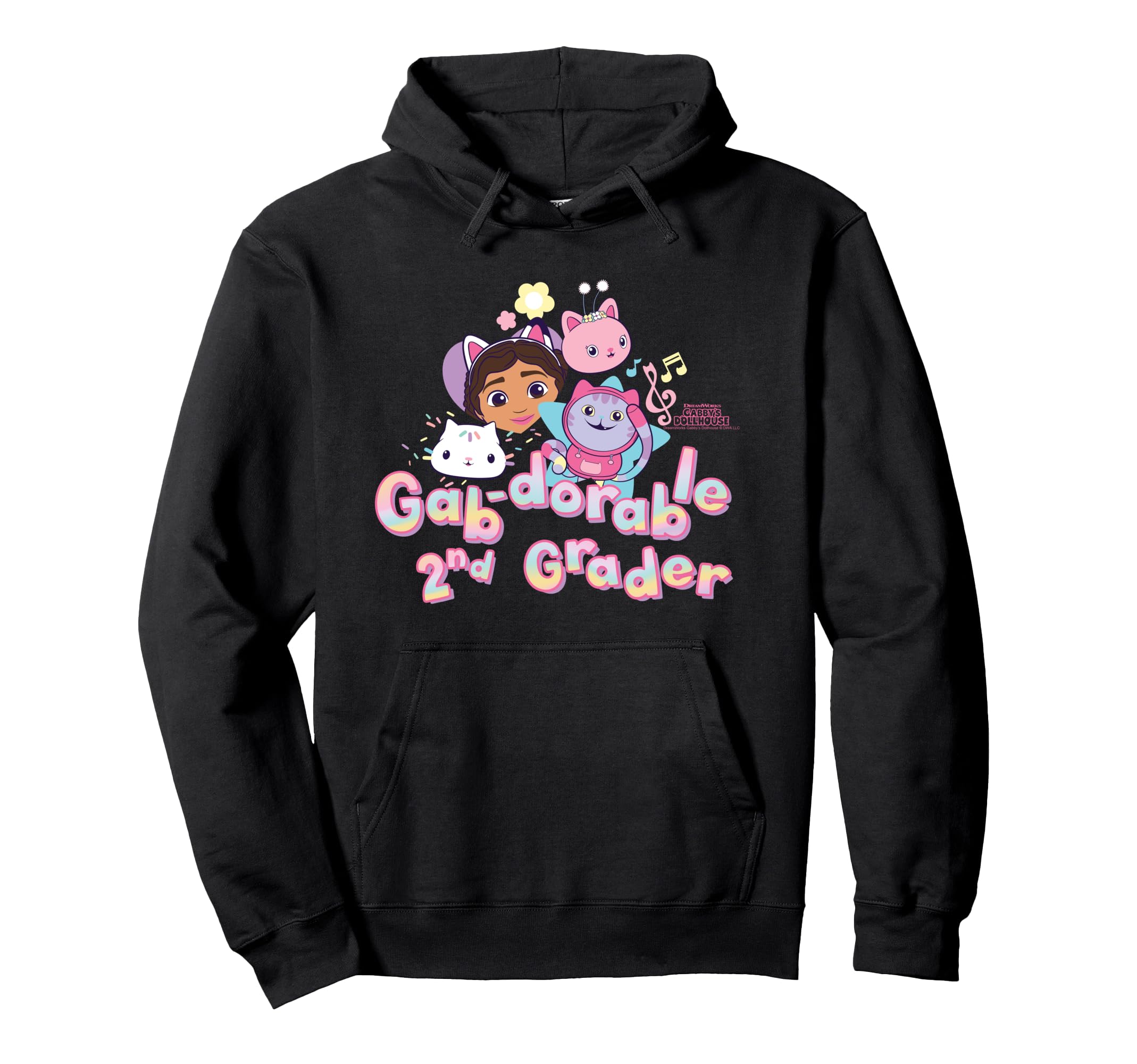 

DreamWorks Gabby s Dollhouse 2nd Grade Hoodie