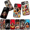 Cartoon Capybara CutePhone Cover Case for Apple iPhone 16 15 14 Plus 13 12 Mini 17 Pro Max + ProMax 16E Air 16+ Casing